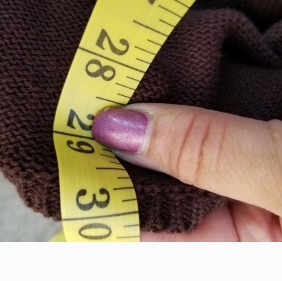 Kikit Plus‎ Size Brown hooded sweater 1X - Picture 7 of 12